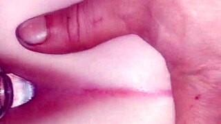 tight gf tries new toy then gets doggy fucked