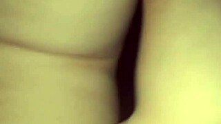 Late night ass-to-mouth private sex tape cleaning filthy ass cock