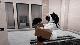 what is the first roblox porn video about?