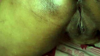 Indian aunty enjoys erotic oil massage on ass then gets randomly fucked by nephew.