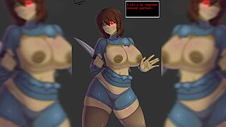 undertale frisk engages in sexy compilation with futanari characters included