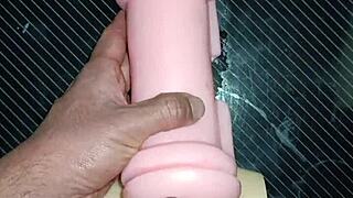 trio starts with kisses, ends in tits fucking.