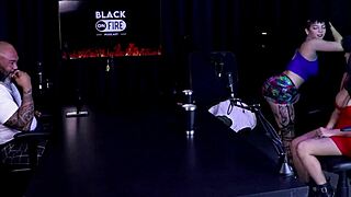 Safada Performs Sensual Dance After Claiming Art Background - Faroraf Watch on Sheer Red