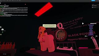 blonde bitch rushes into rough quickie