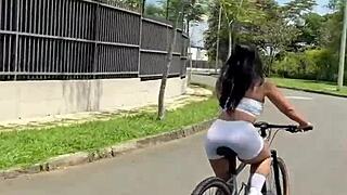 Overwhelmed Fucking Young Sexy Cyclist in Colombia