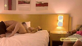 Watch the hotwife turn into a whore for her cuckold husband