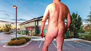 stripping and masturbating in the parking with agarabas and olpr