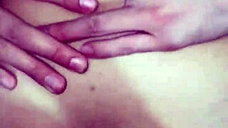 I discover friend with girlfriend and join for double vaginal threesome ending in anal creampie