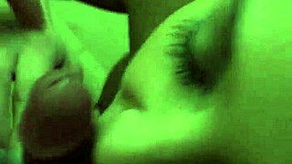 Latina babe sucks dick!