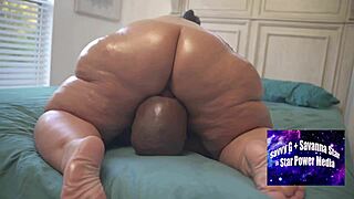 Chubby bbw amateur loves getting intimate with huge bbc in homemade usa setting