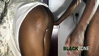 small booty ebony teen 18+ filled with cum?