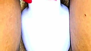 Sexy Latina Milf Gets Close-Up Creampie And Cum Covered Body