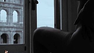 i perform double anal fisting on lady ana in the colosseum, making her squirt