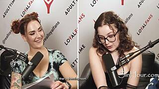 Award-winning sluts spill the cum, I mean tea, giggled Lexi Luna, Cory Chase, Leana Lovings, and Siri Dahl during their casting interview.