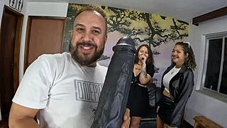 Lawrens Leite and Janis Joplin take on the monster dildo challenge