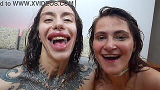 Princess Lili and Holy Wood perform together