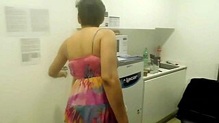 wife secretly fucks the plumber and gets her ass filled by the new brother-in-law while husband eats