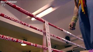 in this cosplay sex tape, street fighter blondie fesser plays as kolin and gets fucked hard