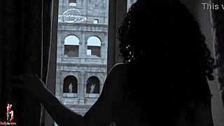 i perform double anal fisting on lady ana in the colosseum, making her squirt