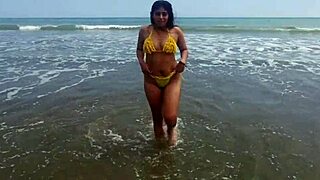 sex on the beach with a perverted old man ripping clothes