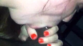 Step sister gives superhead blowjob to big cock.