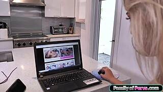 i'm staring straight into stepaunt's pussy, seeing her big natural tits and shaved pussy