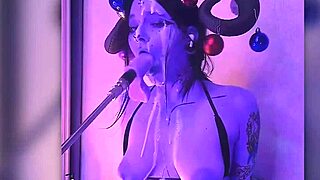 i'm this devil girl all filled up with cum and i passionately give blowjobs to guys