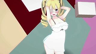 hey, koikatsu arisu oc is dancing with her big ass, so fun to watch