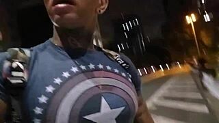 I fucked hot Brunna Black on the street, danger be damned.