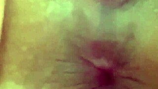 rabo rosa de novinha piscando