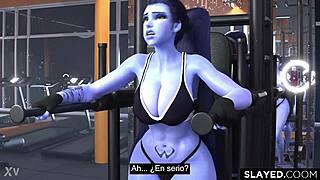 widowmaker cogida salvajemente sub espa�ol