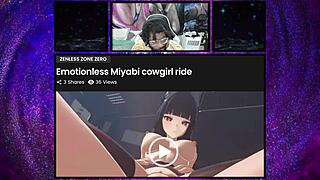 Miyabi cowgirl ride.