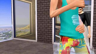 Step Mom's Tricky Game Turns Into Hot Fuck.