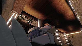 Rough Fucking Roblox Slut In Condo!