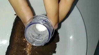 This delicious cake is covered in cum from an intense blowbang bukkake.