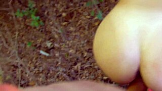 i surprise my japanese step sister in the garden of my house, uncensored action