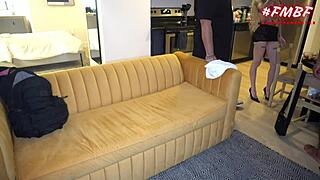 Sasha Beart fucks her boyfriend backstage, that slutty Russian cheating girlfriend