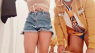 mall fitting room kantutan risky public ang lapot ng tamod sa kipay ni stepsister