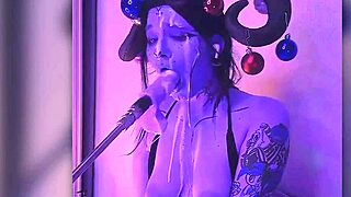 i'm this devil girl all filled up with cum and i passionately give blowjobs to guys