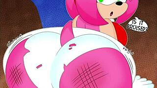 Amy Rose With Cut Music Picture Compilation