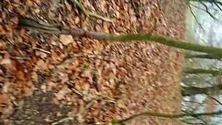 feeling so aroused while masturbating in the forest