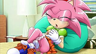 Amy Rose With Cut Music Picture Compilation