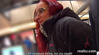 gorgeous czech kitten teased in mall then pounded in pov