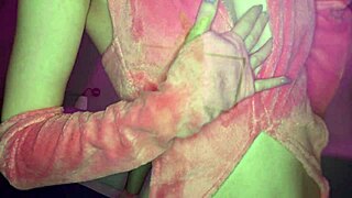 slim chick luna lynx gets intense anal fucking in the bedroom and shows gaping asshole