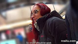 gorgeous czech kitten teased in mall then pounded in pov