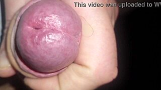 Watch Me Cum In Public While Stroking My Huge Cock!