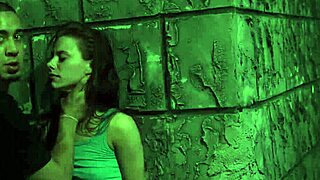 holy shit, anya olsen bangs skinny teen's meaty pussy rough outdoors in public!