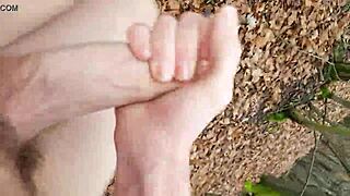 feeling so aroused while masturbating in the forest