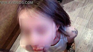 i got a juicy pov blowjob from a cute babe