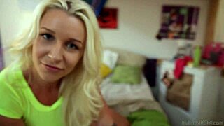 Fuck it like you own it, blonde with big tits.